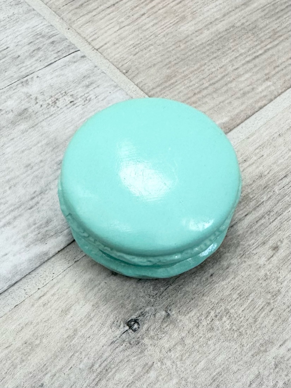 Mint Green Ceramic Macaron Trinket Case